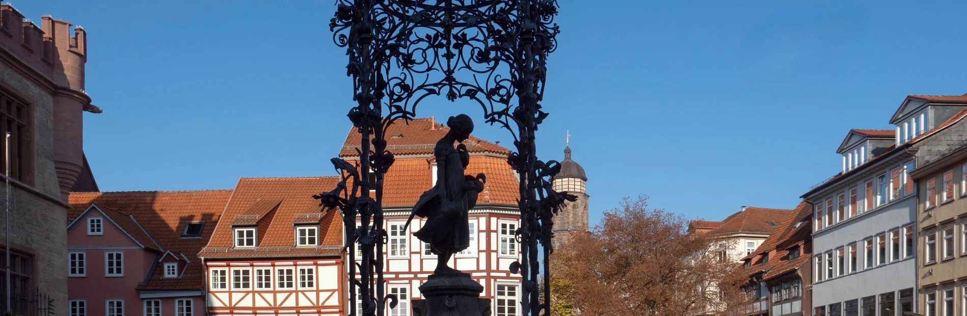Gänselieselbrunnen auf dem Göttinger Marktplatz