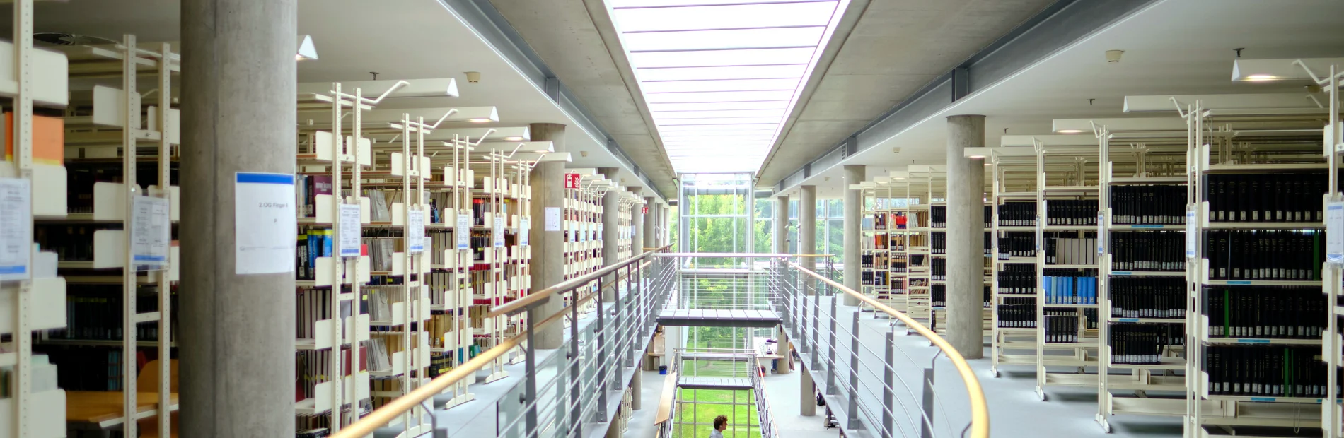 Lesesaal in der Zentralbibliothek