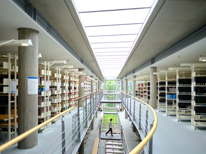 Lesesaal in der Zentralbibliothek